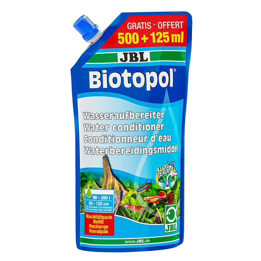 JBL Biotopol Refill Кондиционер для пресноводных аквариумов, 625мл, на 2500л