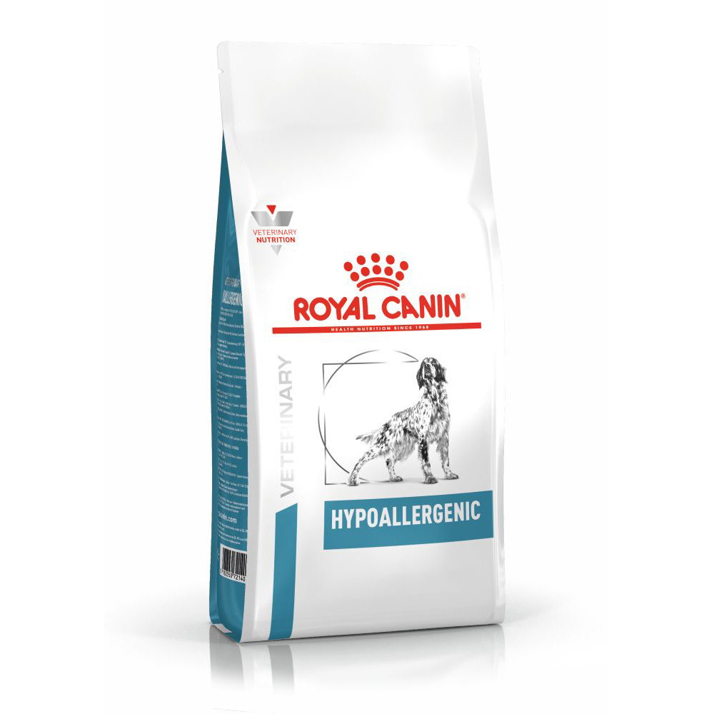 Royal Canin Hypoallergenic DR21 Сухой корм для собак с пищевой аллергией или непереносимостью, 2 кг
