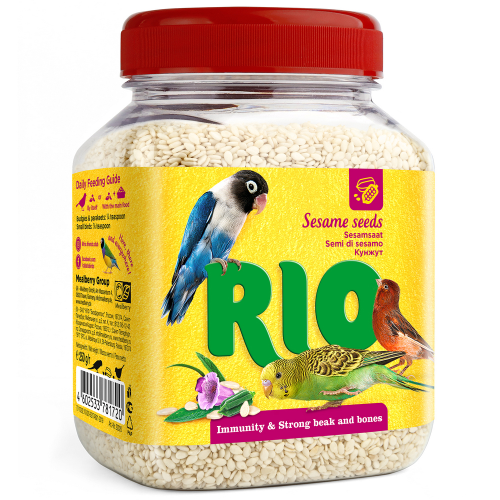 

RIO Лакомство для всех видов птиц Кунжут 250 г