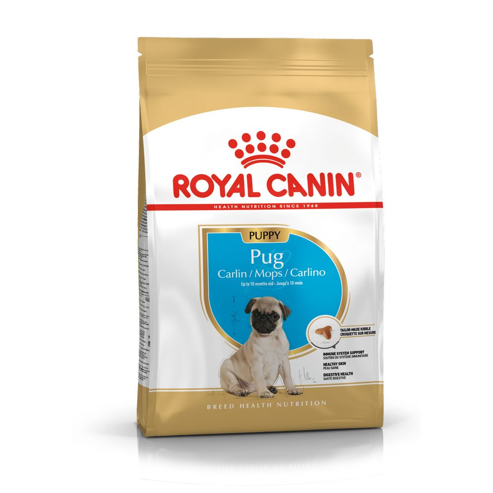 

Royal Canin Pug Junior корм для щенков породы мопс в возрасте до 10 месяцев, 1,5 кг