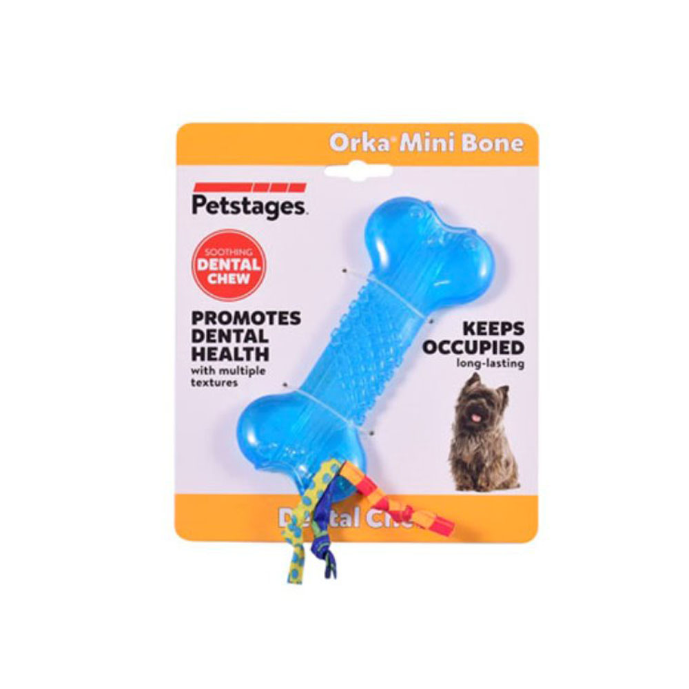 Petstages Игрушка для собак Mini ОРКА косточка, 10 см
