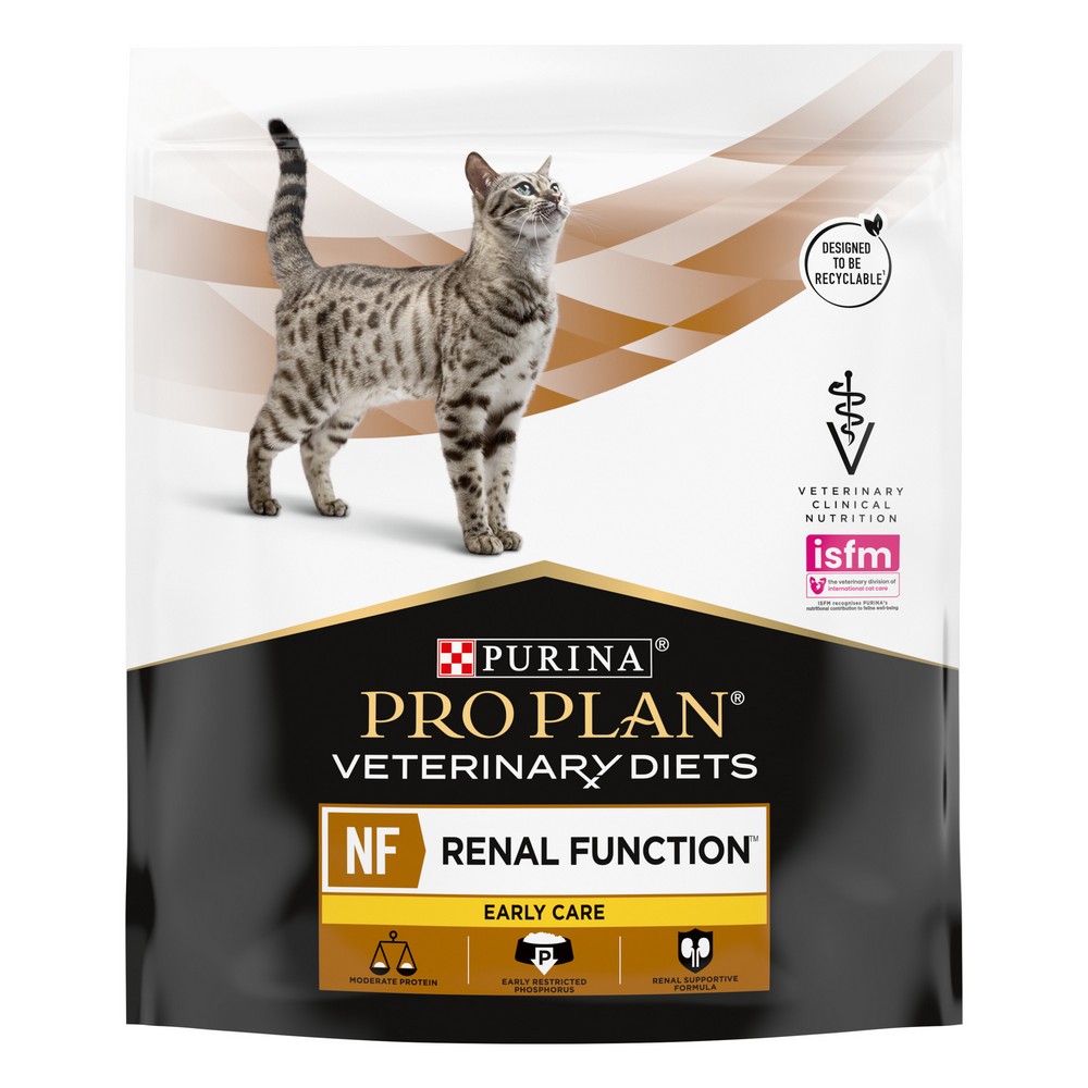 

PRO PLAN® Veterinary Diets Veterinary Diets NF Renal Function Early care (Начальная стадия) сухой корм для взрослых кошек для поддержания функции почек при хронической почечной недостаточности, 350 г