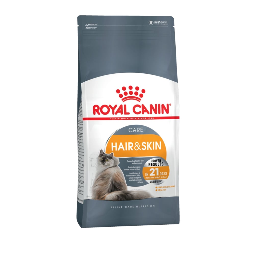 

Royal Canin Hair and Skin Care 33 корм для взрослых кошек в целях поддержания здоровья кожи и шерсти, 400 г