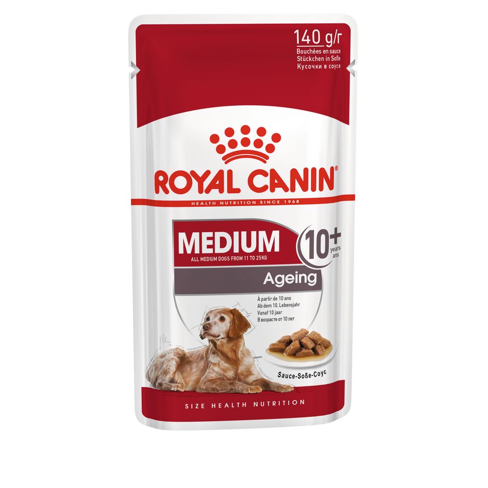 Royal Canin Корм влажный 140г Роял Канин для собак средних пород Сеньор 10+