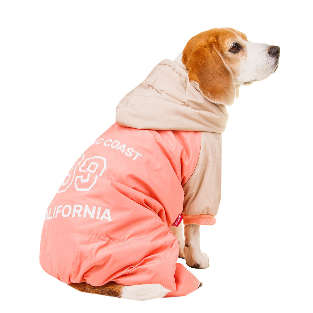 

Petmax Комбинезон с капюшоном для собак 3XL розовый (девочка)