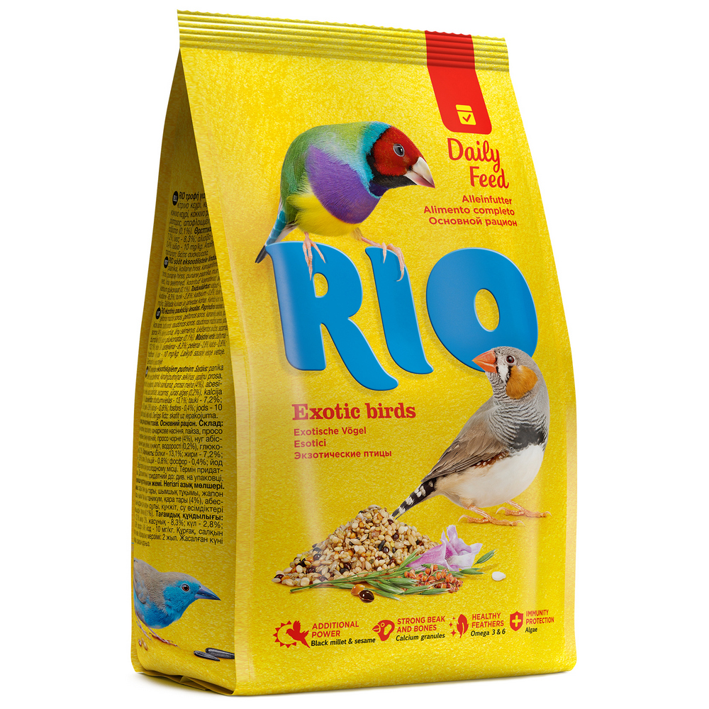 

Rio Корм для экзотических птиц, 1 кг