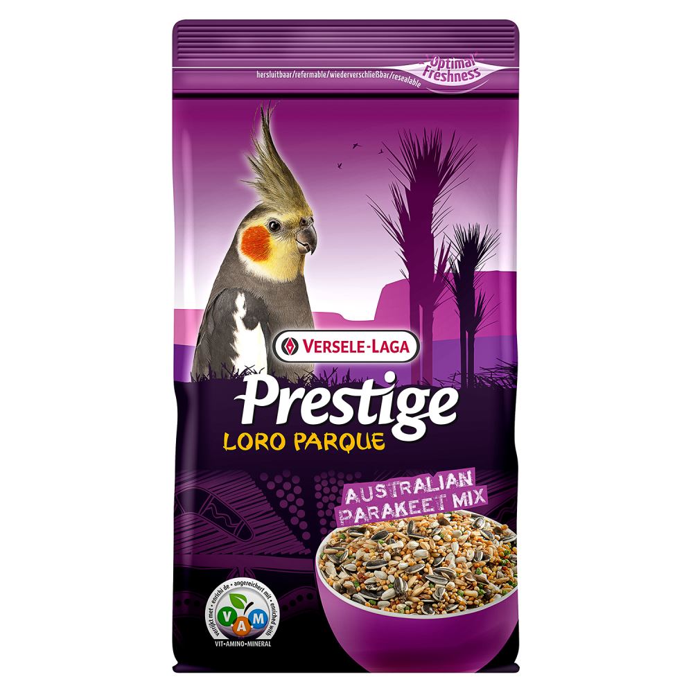 

Versele-Laga Prestige PREMIUM Australian Parakeet Loro Parque Mix Корм для средних попугаев, 1 кг