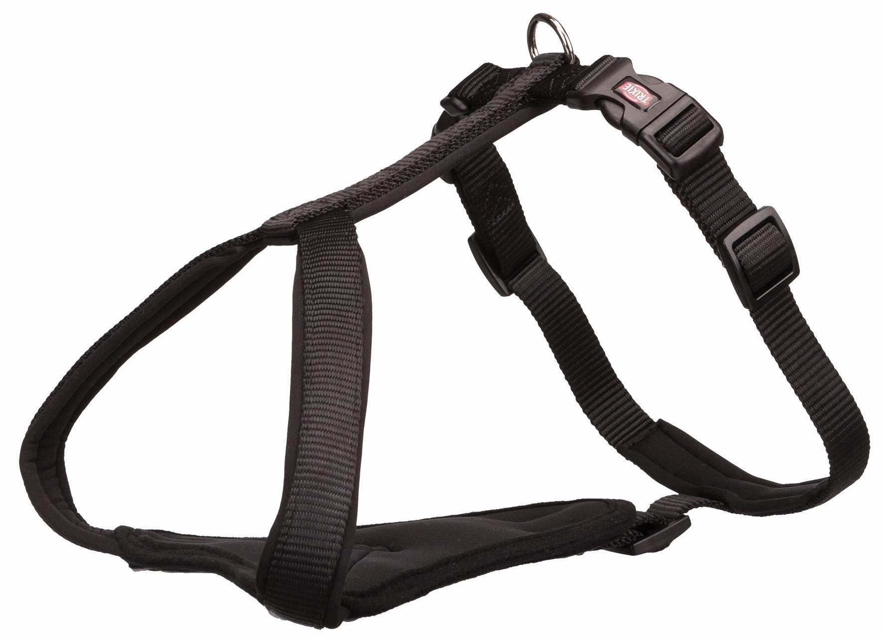 

Trixie Шлейка Premium Y-harness, S–M: 50–60 см/15 мм, черный