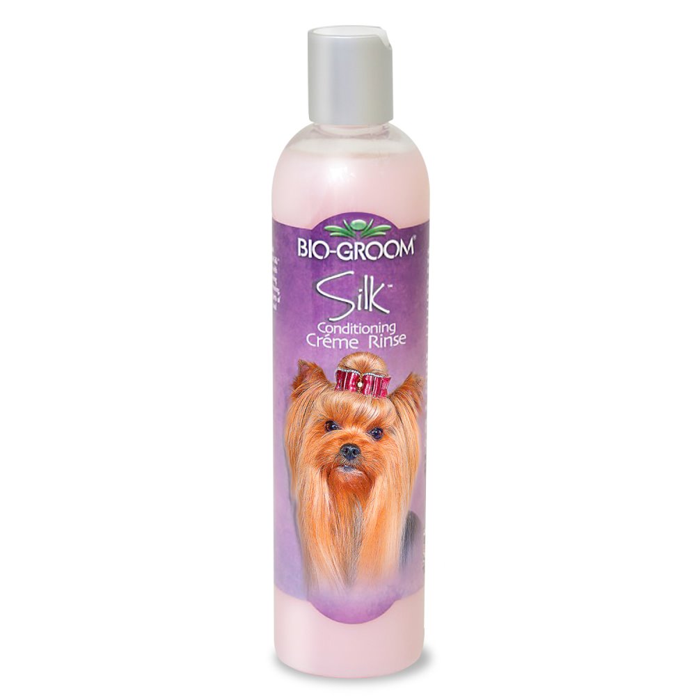 Bio-Groom Silk Condition Кондиционер-ополаскиватель для блеска и гладкости шерсти кошек и собак, 355 мл 