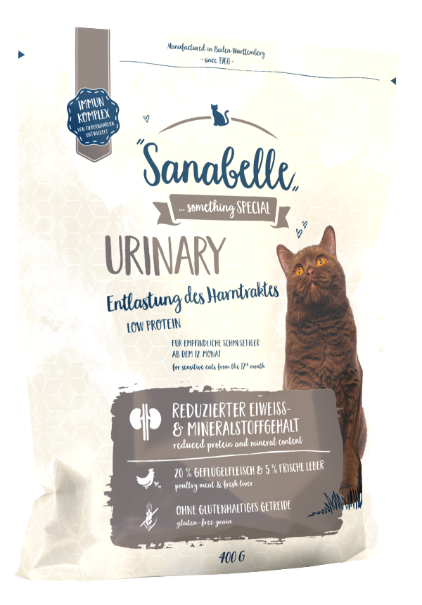 

Sanabelle Urinary сухой корм для кошек 400г