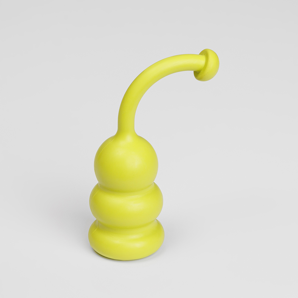 Rurri Игрушка для собачьих лакомств, 13х5х5 см, желтый