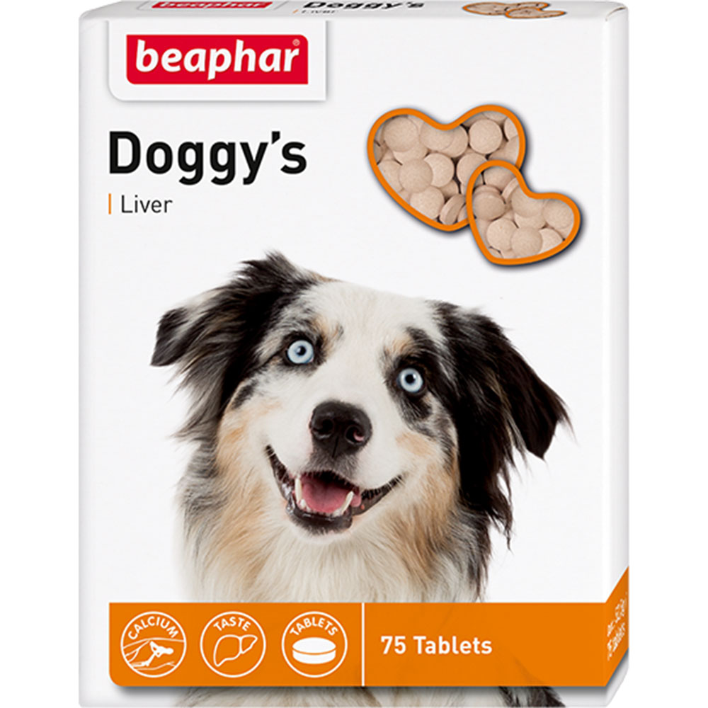 

Beaphar Витамины для собак с ливером Doggys+Liver 75т