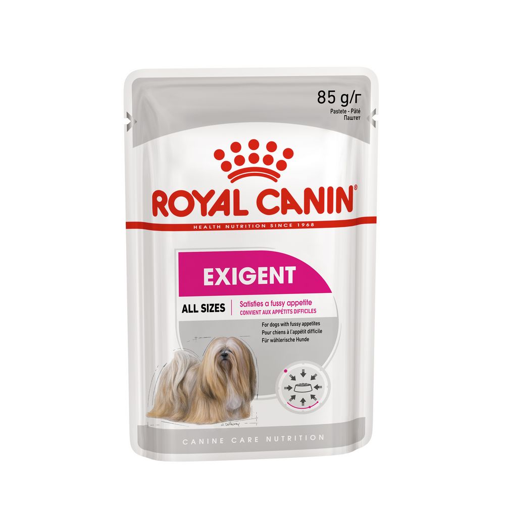 Royal Canin Exigent Pouch Loaf влажный корм для собак привиредливых в питании, 85г