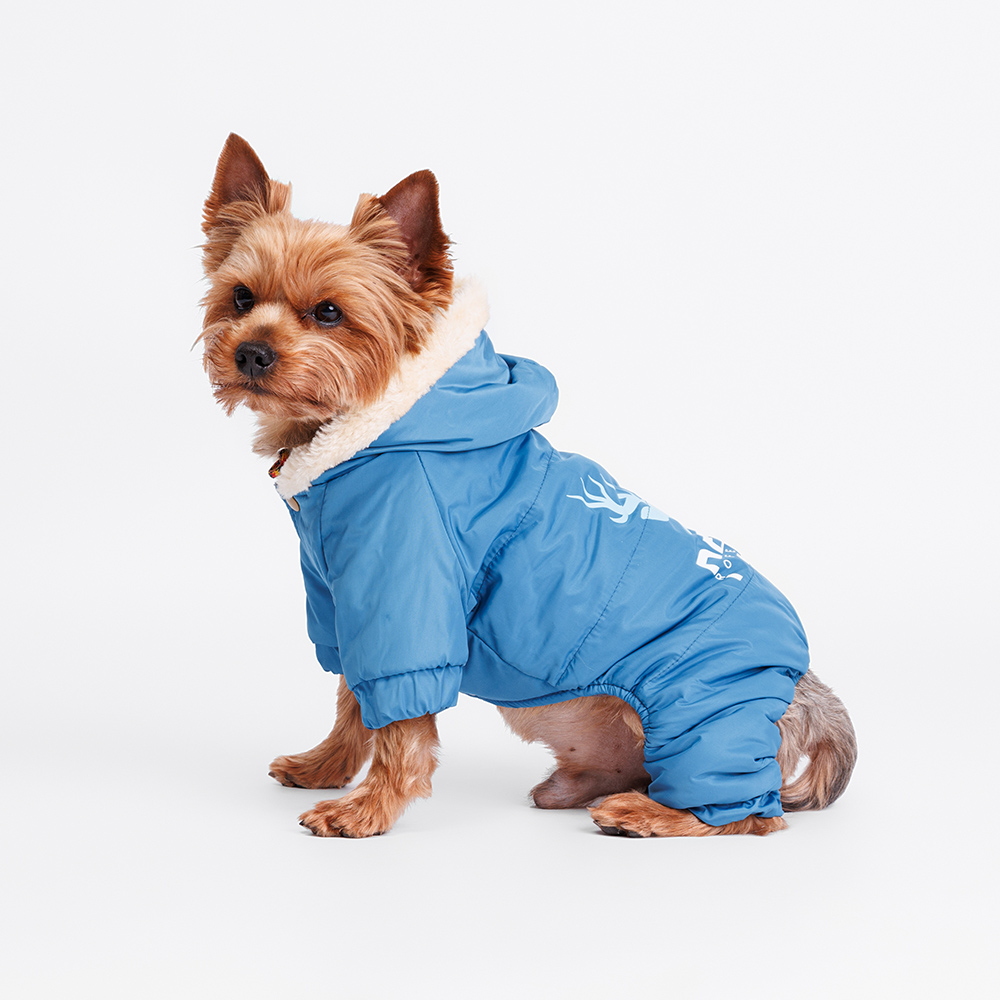 

Petmax Комбинезон с оленем для собак, M, синий