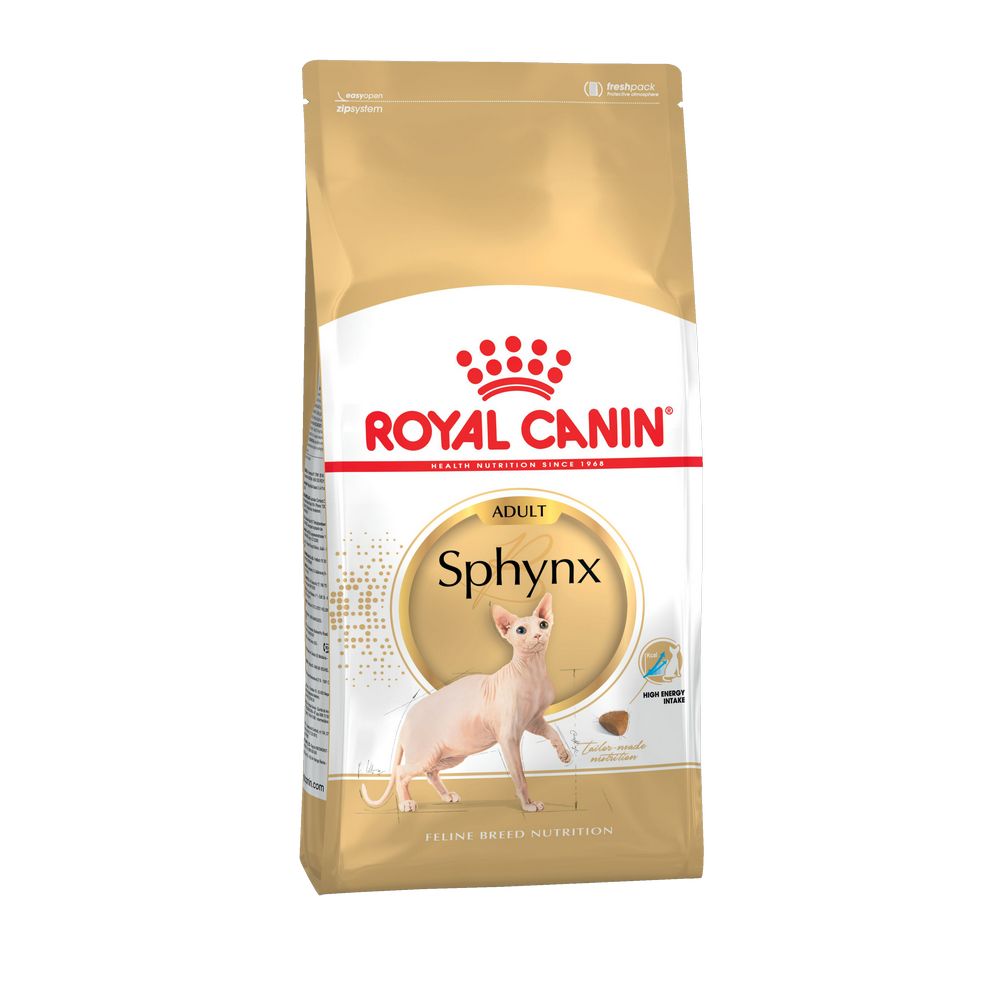 

Royal Canin Sphynx Adult корм для кошек породы сфинкс старше 12 месяцев, 400 г