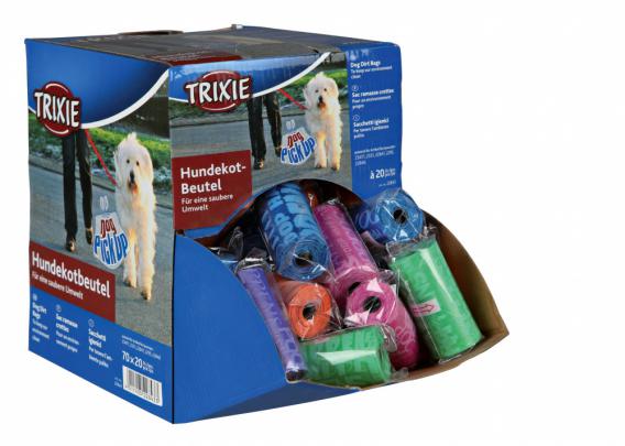Trixie Пакеты для уборки за собаками, 70 рулонов по 20 шт
