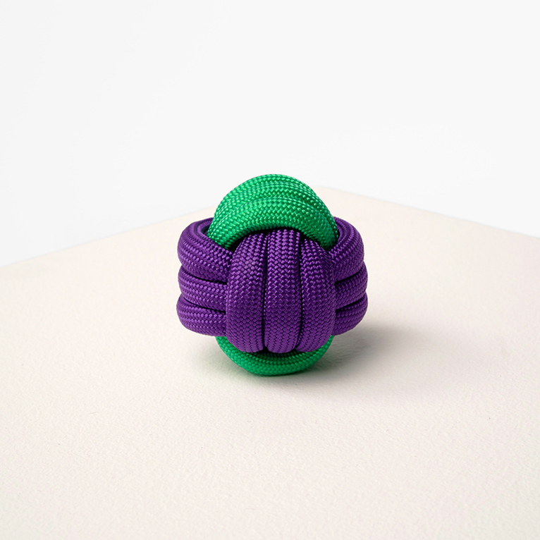 Barq Мячик для собак -  Cordo Mini, Фиолетовый изумруд