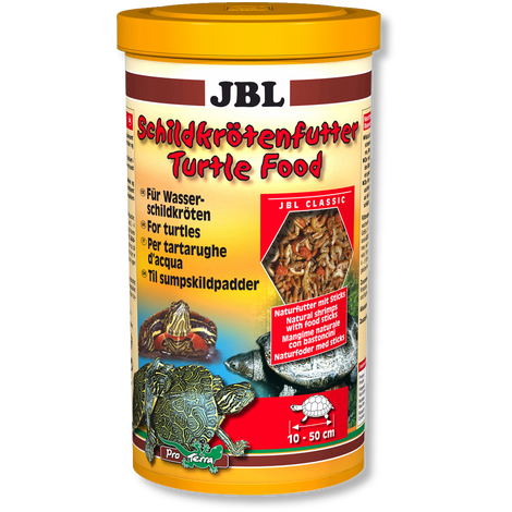JBL Основной корм для водных черепах размером 10-50 см, 1 л (120 г)