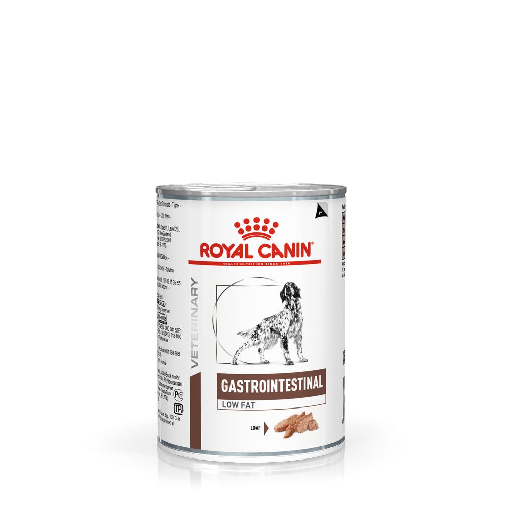 

Royal Canin Gastro Intestinal Low Fat консервы для собак с ограниченным содержанием жиров при нарушениях пищеварения, 410 г