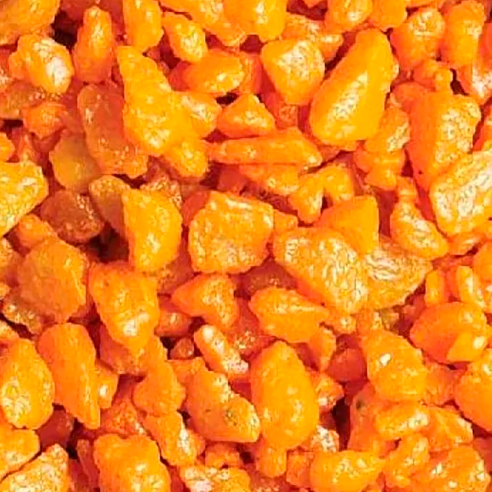 Цветная мраморная крошка, 5-10 мм, цвет оранжевый, 10 кг. Щепа цветная красная 60л. Аквариум с оранжевым грунтом. Оранжевый грунт. Щебенка для аквариума оранжевая.