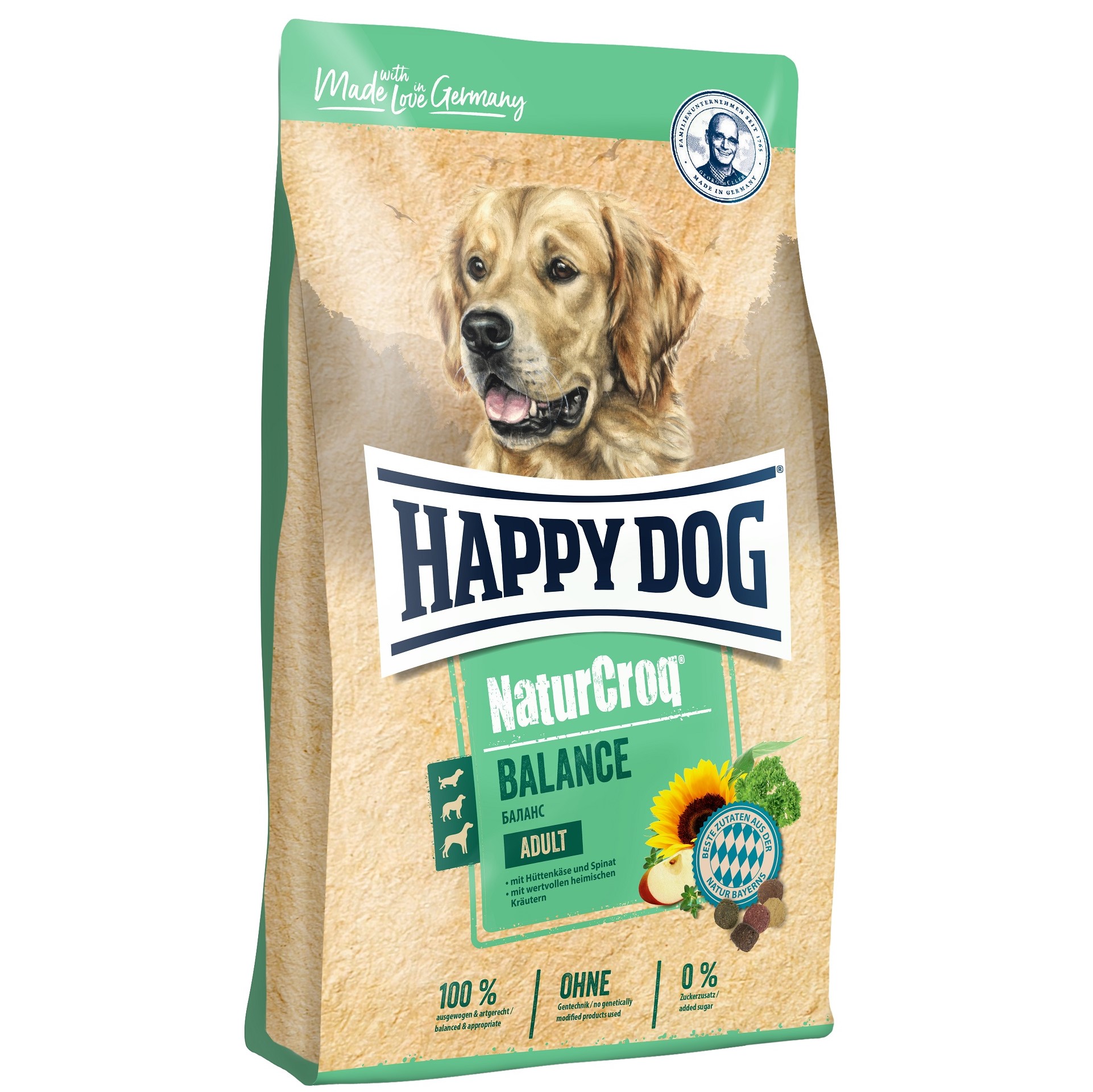 

Happy Dog Natur Croq Balance корм для взрослых привередливых собак всех пород 15кг