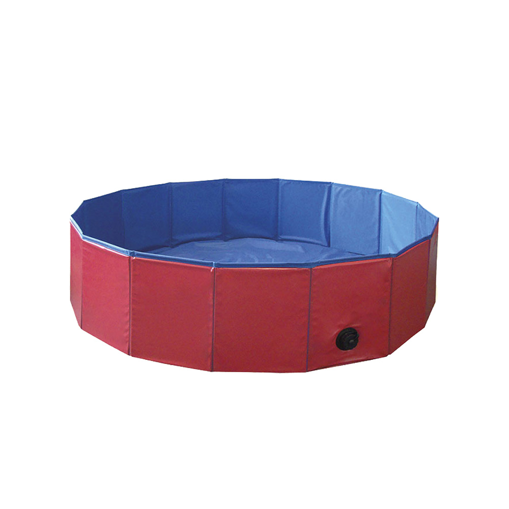 Nobby Бассейн пластиковый для собак Cooling-Pool, 120х30 см, красный