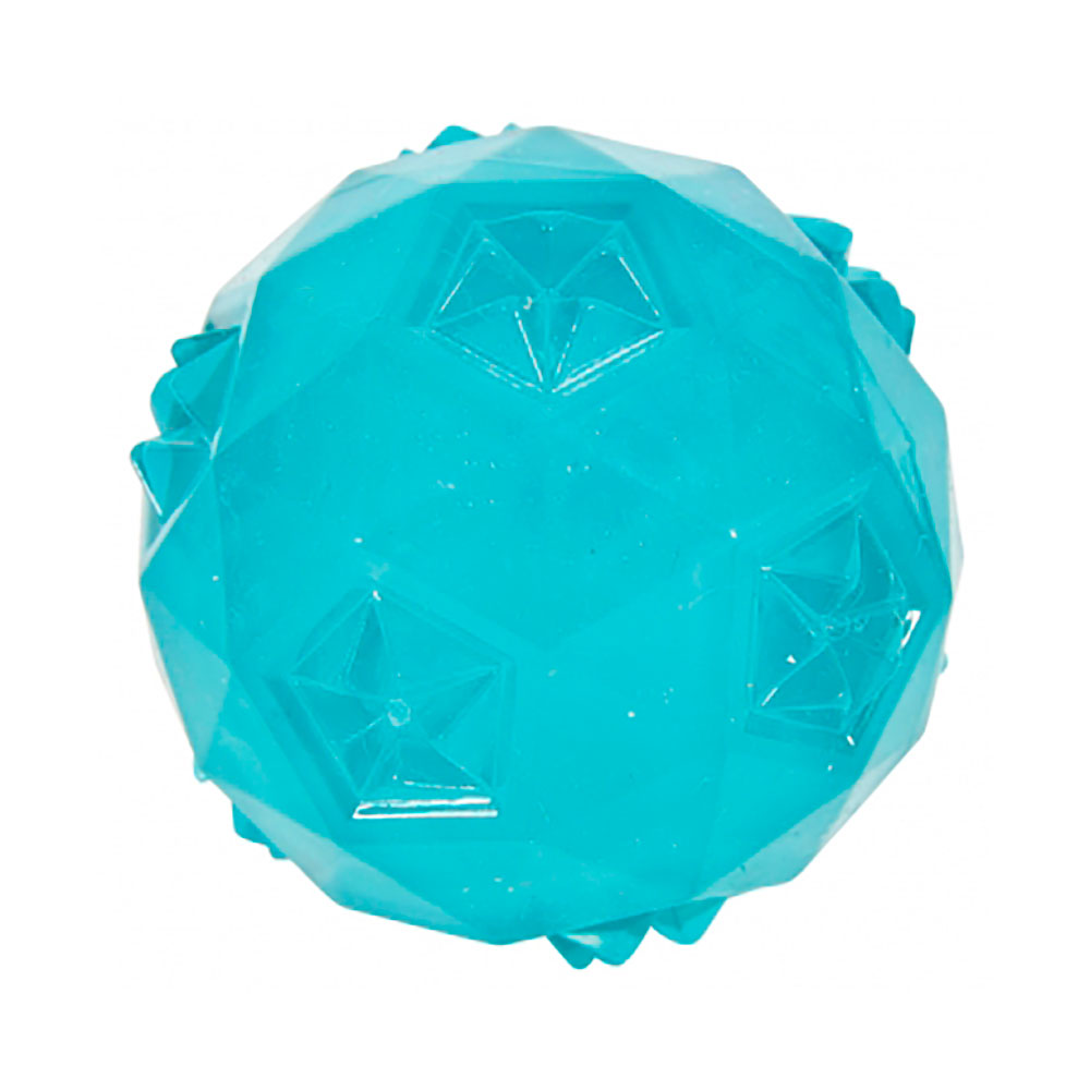 Zolux Игрушка из термопластичной резины Мяч, 6 см, бирюзовая