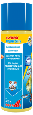 Sera Aquatan 100мл для очистки воды, снижения стресса