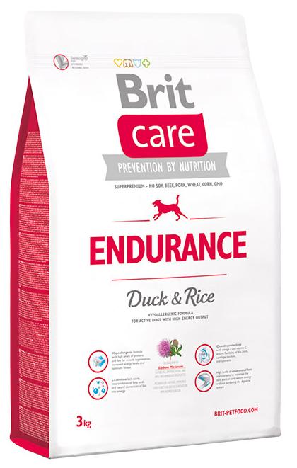 

Brit Care Endurance для активных собак всех пород, утка с рисом