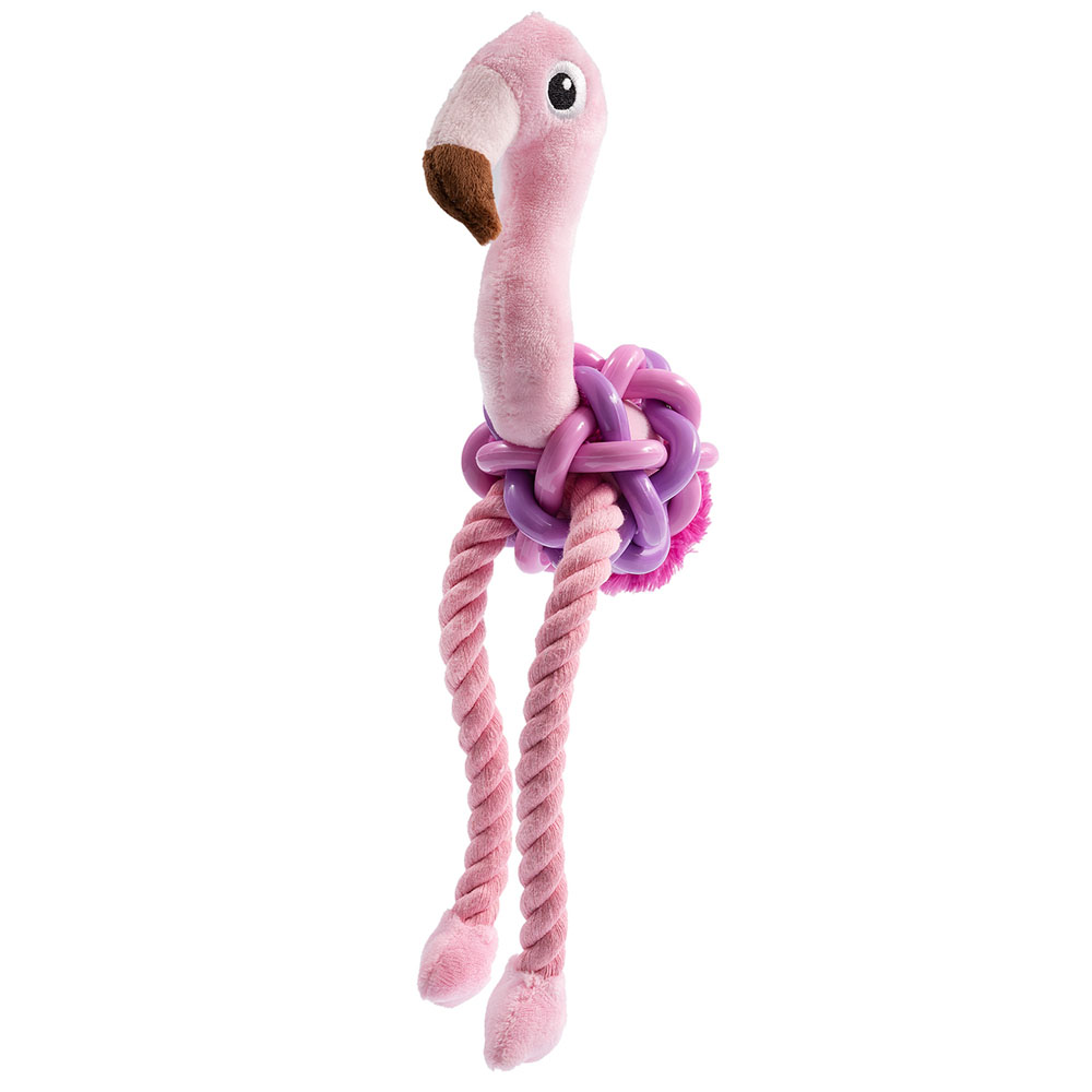 Rurri Игрушка для собак Фламинго, 36 см