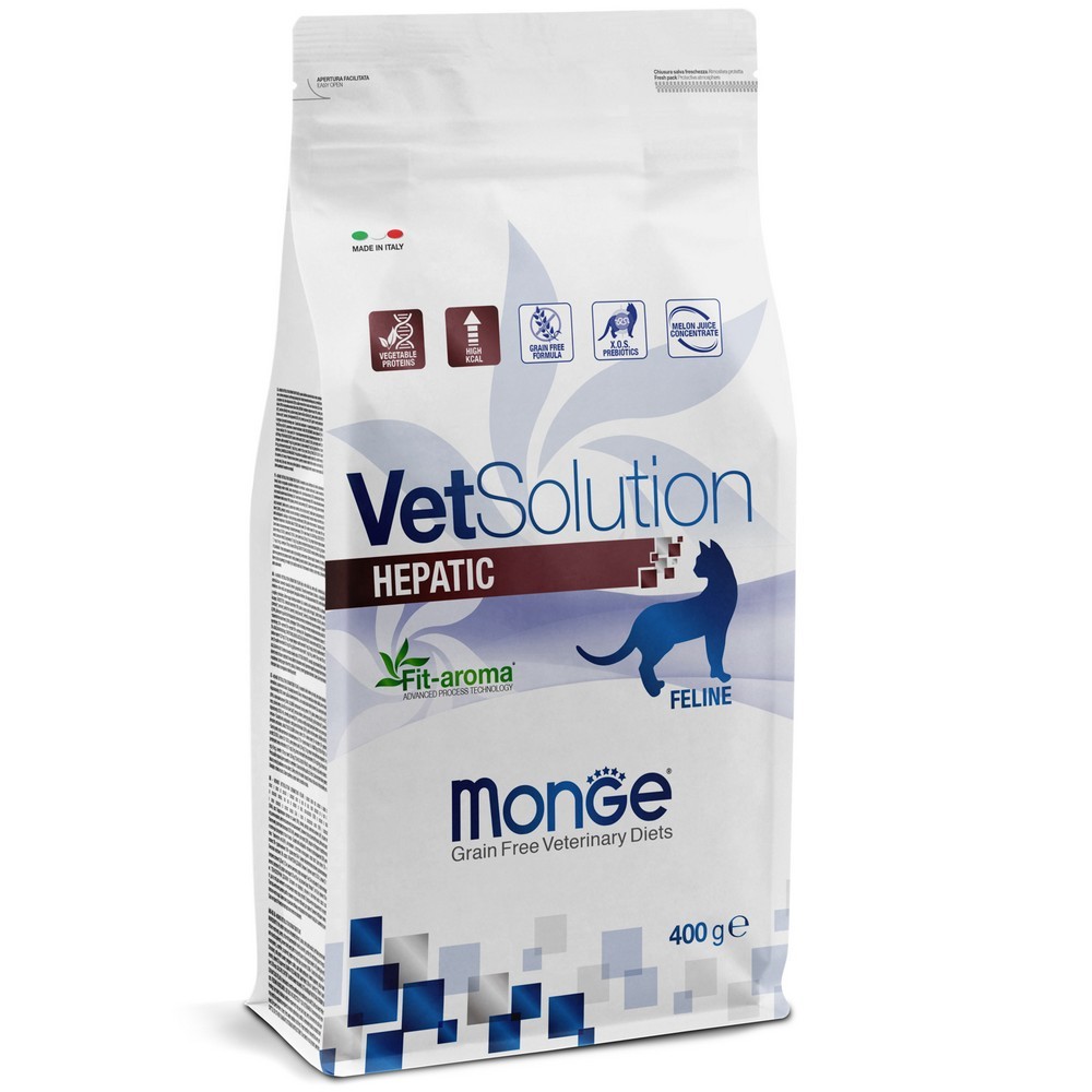 Monge VetSolution Cat Hepatic корм сухой для кошек 400 г