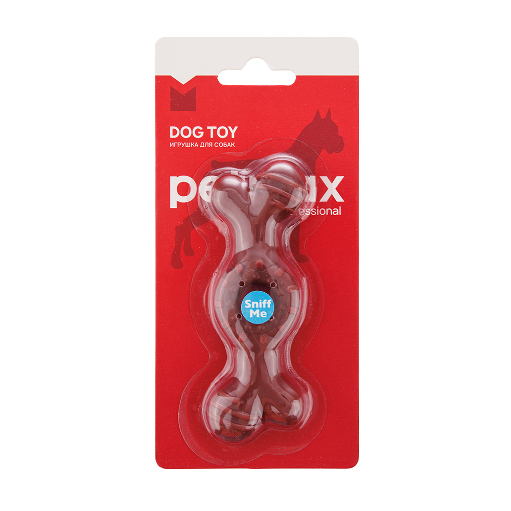 Petmax Игрушка для собак Косточка с ароматом 11х3,5 см 