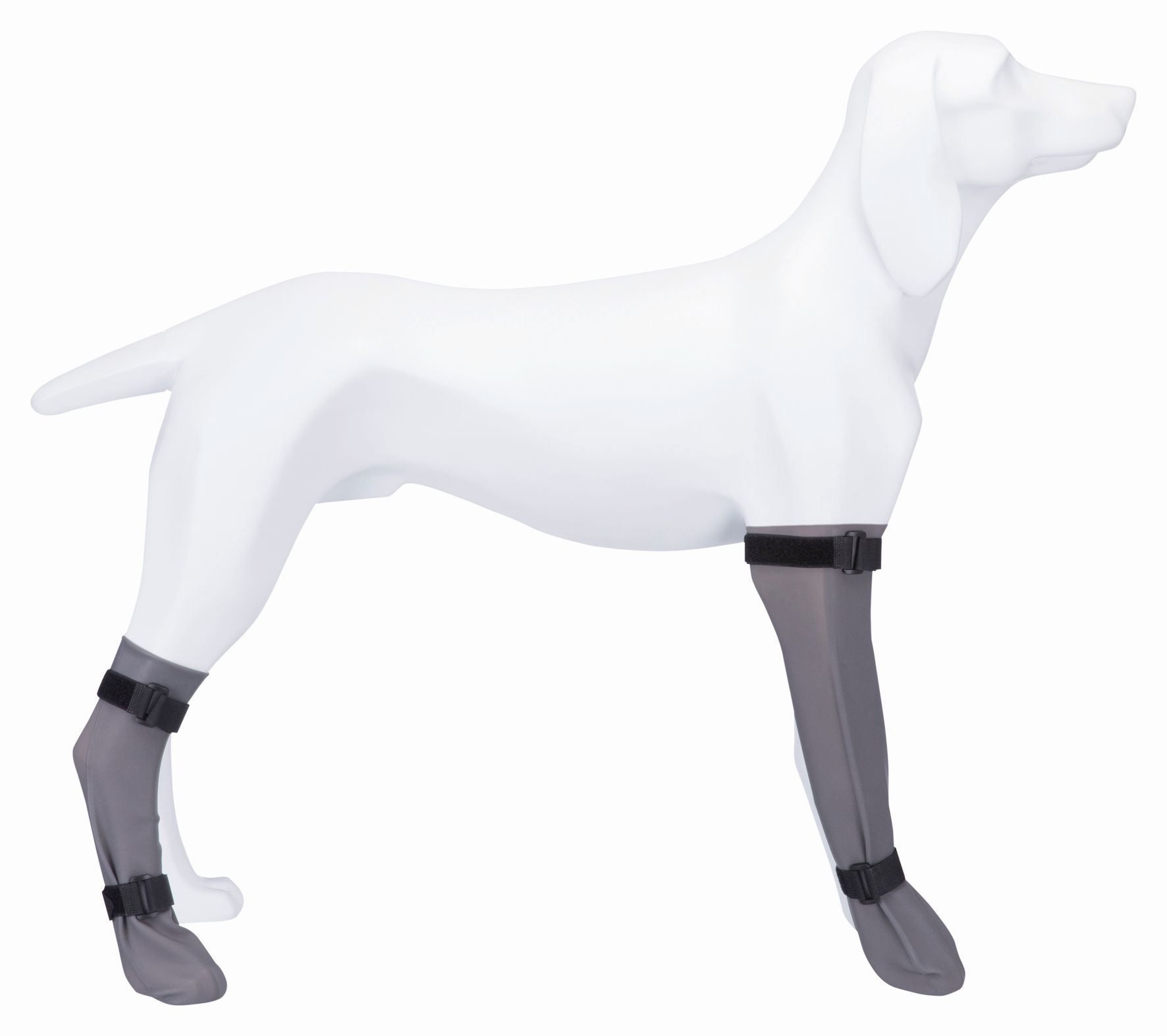 Trixie Защитный носок для собак, S, 6х30 см, серый, 1 шт.