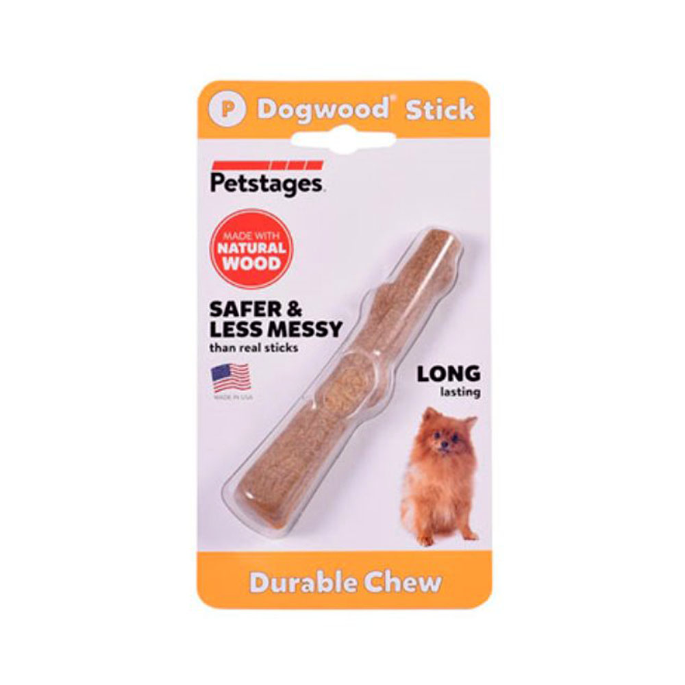 Petstages Dogwood stick Игрушка для собак палочка деревянная очень маленькая, 10 см