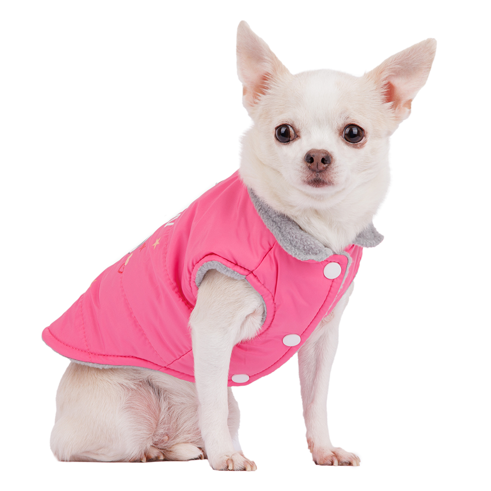 

Petmax Куртка розовая с собачкой S