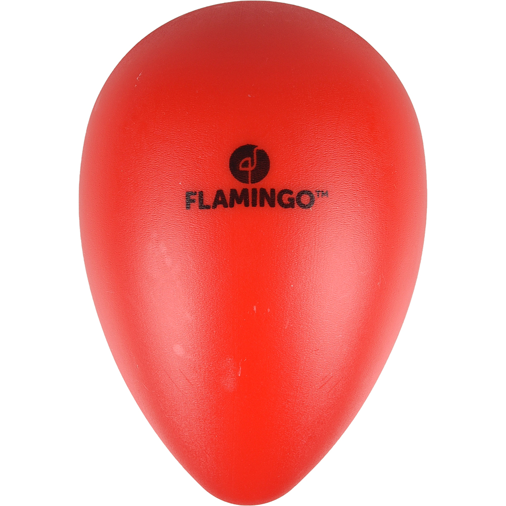 Flamingo Игрушка пластиковая для собак Яйцо, 18,5x13 см, красная