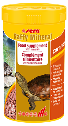 Sera Raffy mineral Корм для рептилий с витаминами и минералами, бн. 250 мл