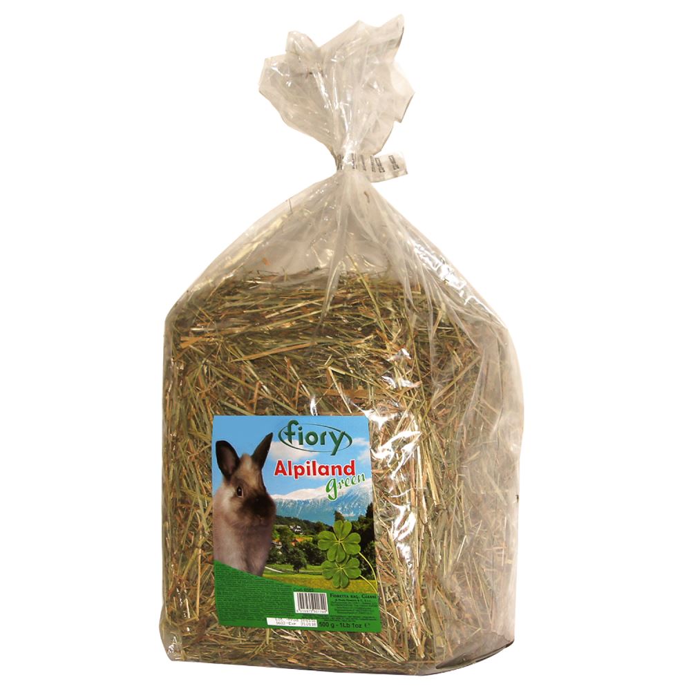 Fiory Alpiland Green Сено для кроликов Альпийское с люцерной, 500 г