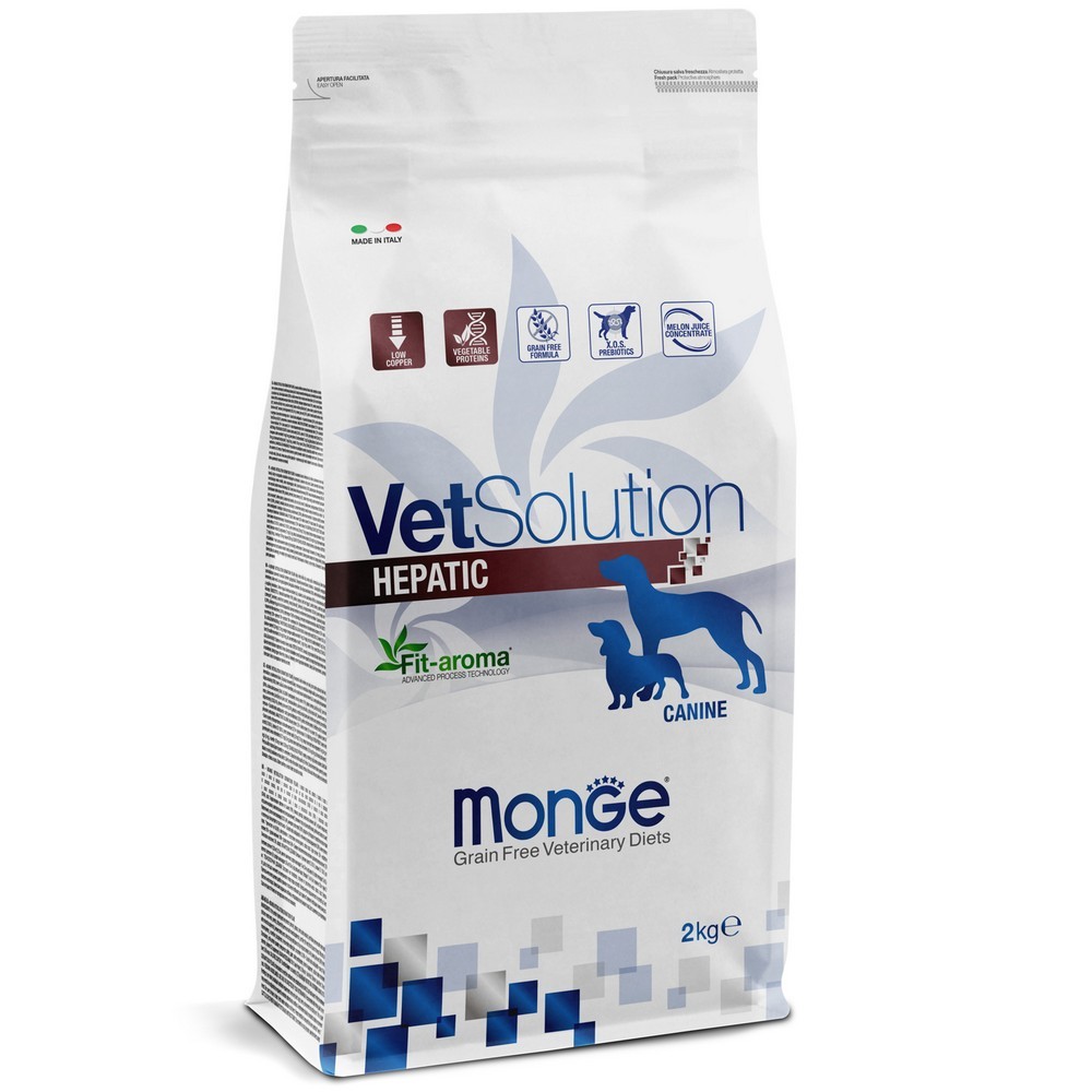 Monge VetSolution Dog Hepatic корм сухой для собак 2 кг