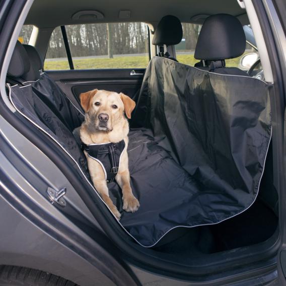 Trixie Подстилка в автомобиль для собак всех размеров, 145х160 см, черная