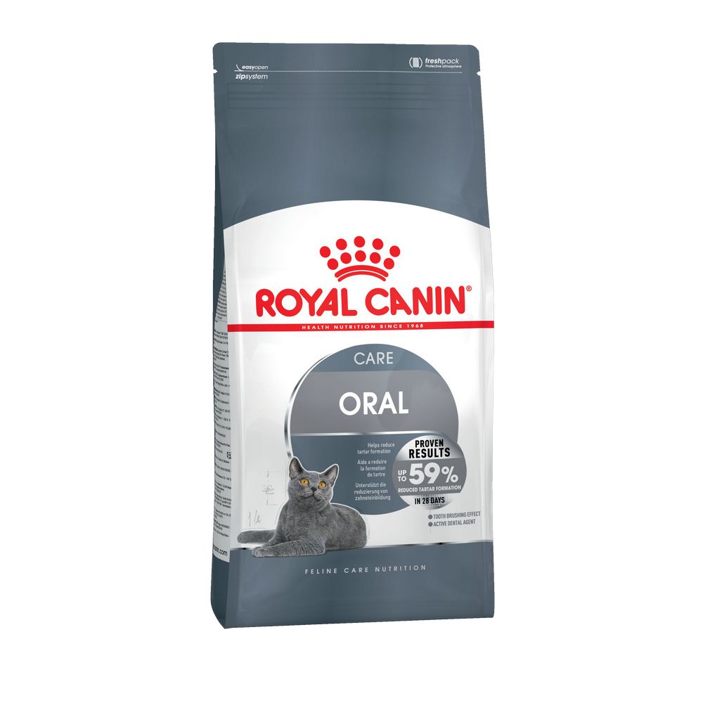 

Royal Canin Oral Care корм для кошек для профилактики образования зубного налета и зубного камня, 1,5 кг