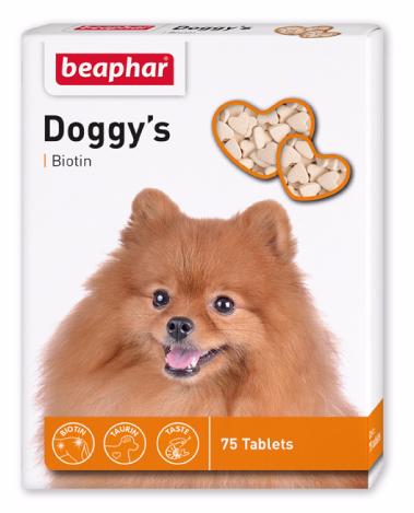Beaphar Doggy`s Витамины для собак сердечки с биотином, уп. 75 шт.