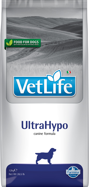 Farmina Vet Life UltraHypo диетический сухой корм для собак, гипоаллергенный, 2кг