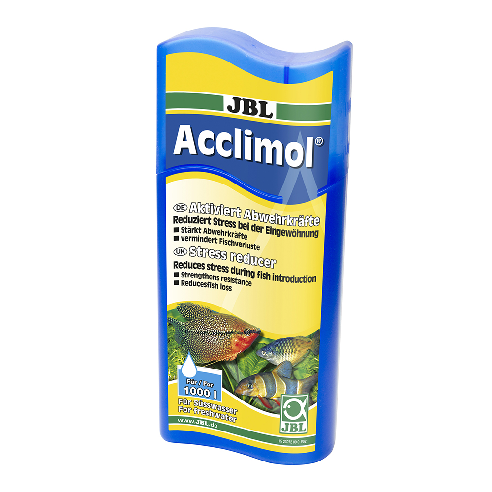 JBL Acclimol Кондиционер для акклиматизации рыб в пресноводном аквариуме,250мл, на 1000л
