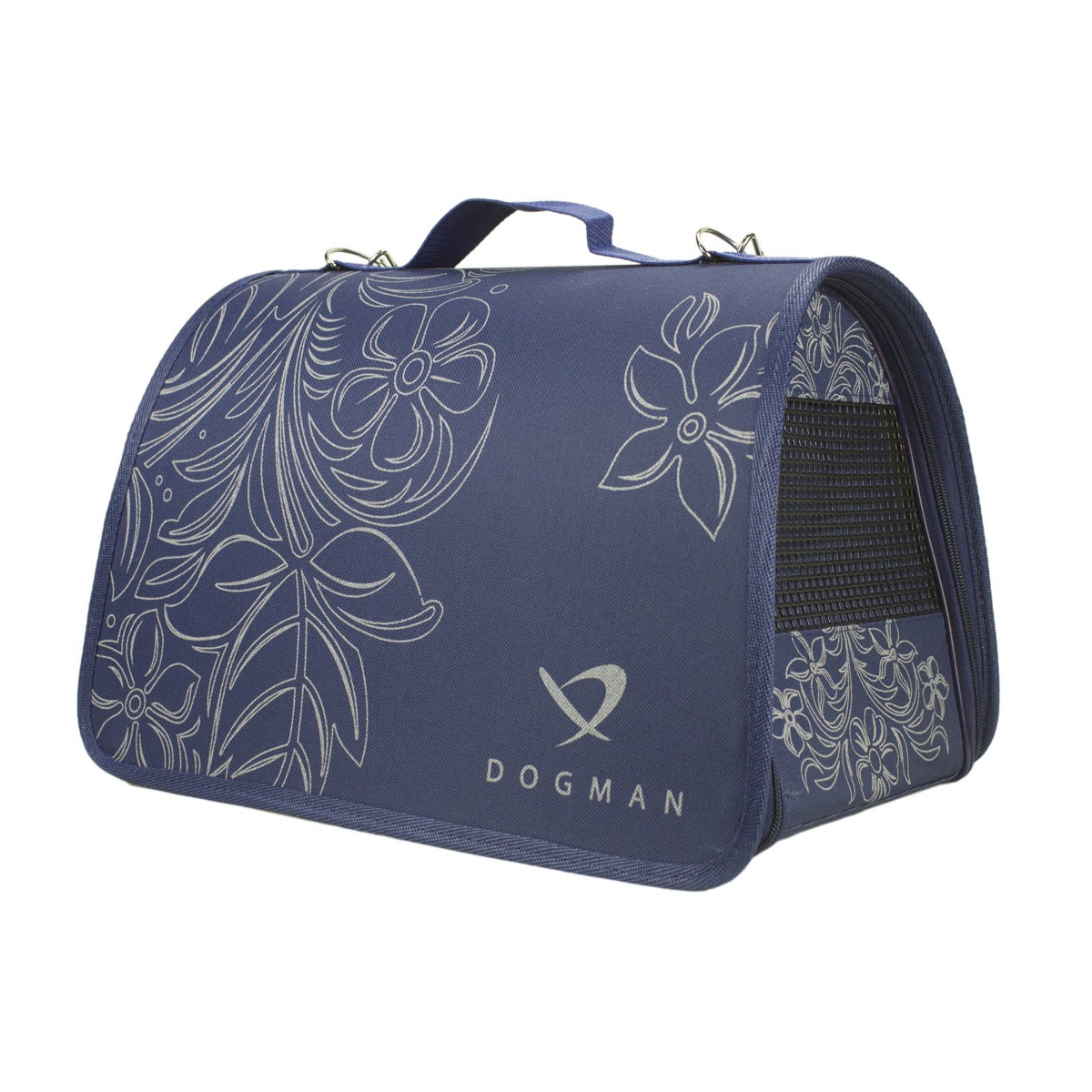 

Dogman Сумка Лира № 1 для кошек и собак мелкого и среднего размера, 35х23х22см, синяя