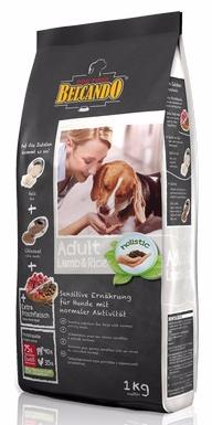 Belcando Adult корм для собак с нормальным уровнем активности, гипоаллергенный, с ягненком и рисом, 1 кг
