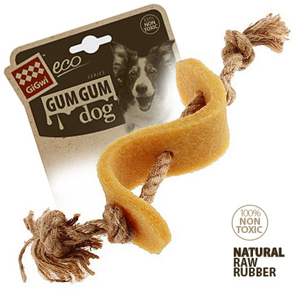 GiGwi Игрушка для собак Доллар, эко-резина/натуральные материалы, 13,5 см