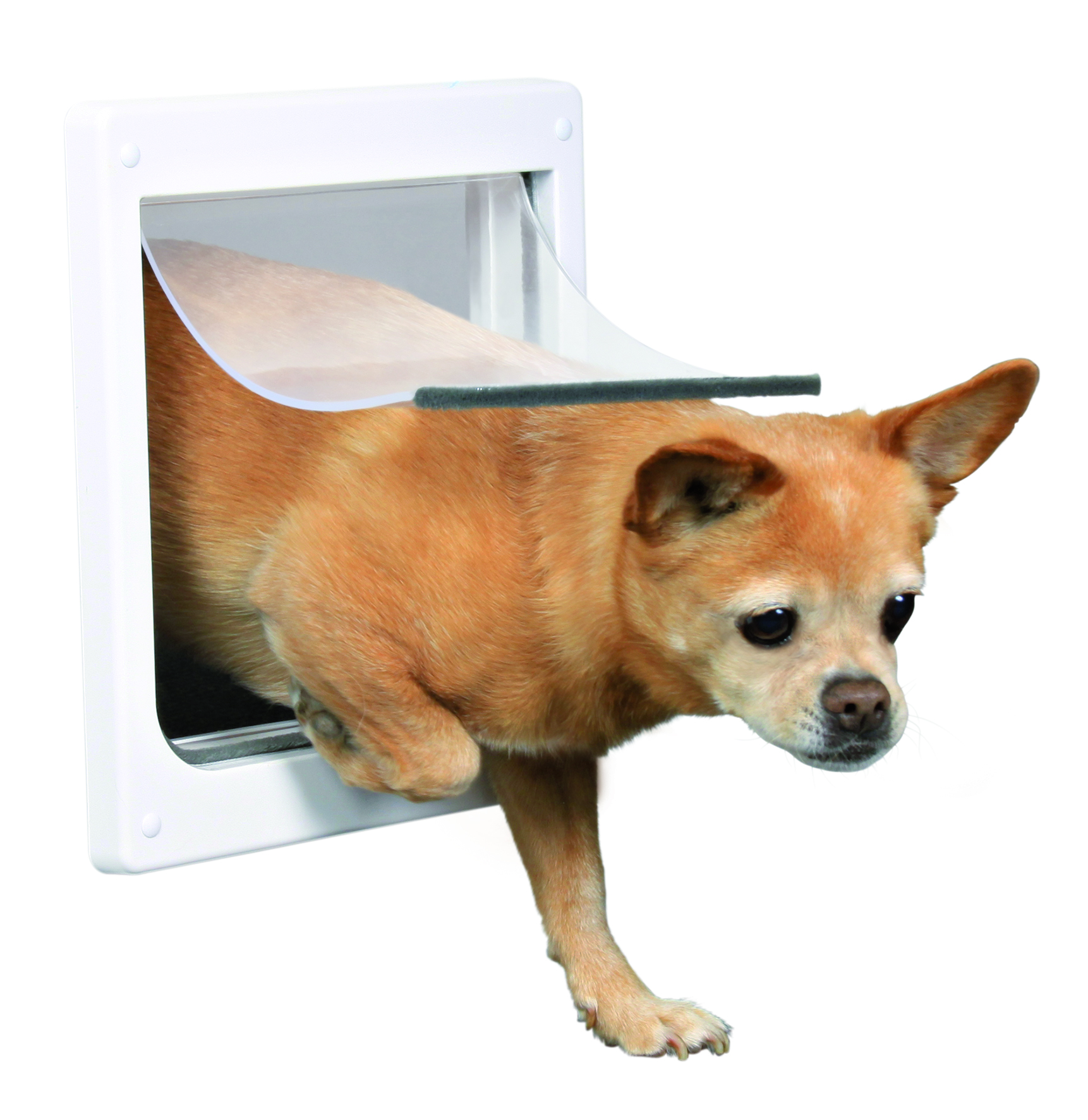 Trixie Дверца для кошек/собак, 2 функции, (20х21см), пластик, белый