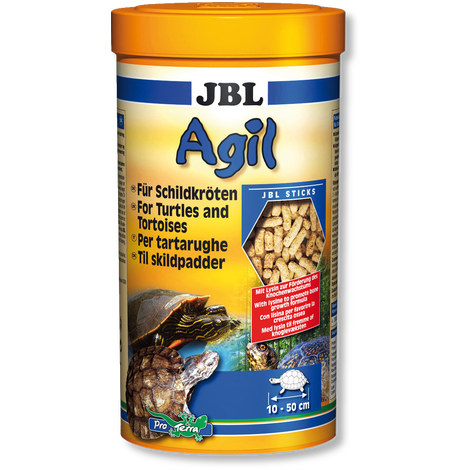 JBL Основной корм в форме палочек для водных черепах длиной 10-50 см, 1л (400 г)