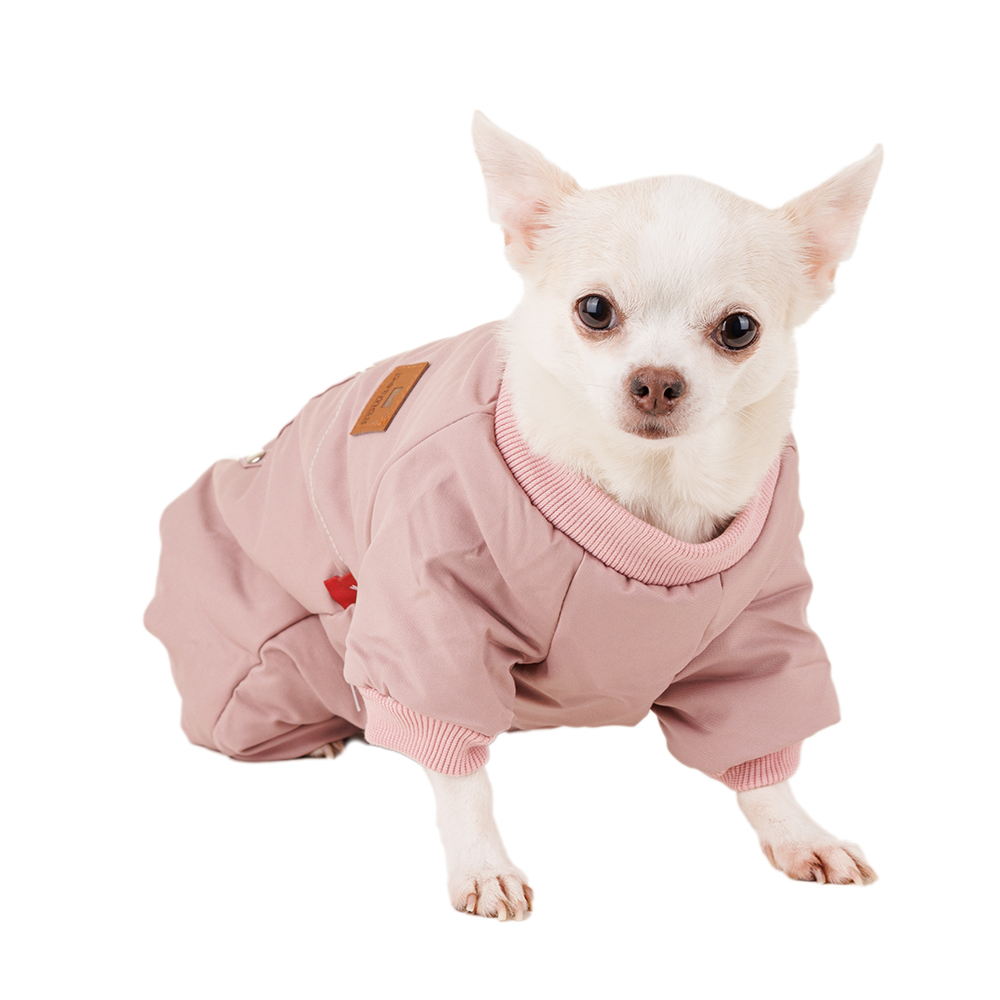 

Petmax Комбинезон на молнии для собак XS розовый (девочка)